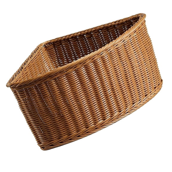 Giaone Half Moons Storage Container Sturdy Laundry Basket Storage Bin For Small Spaces Fit In Tight Corner