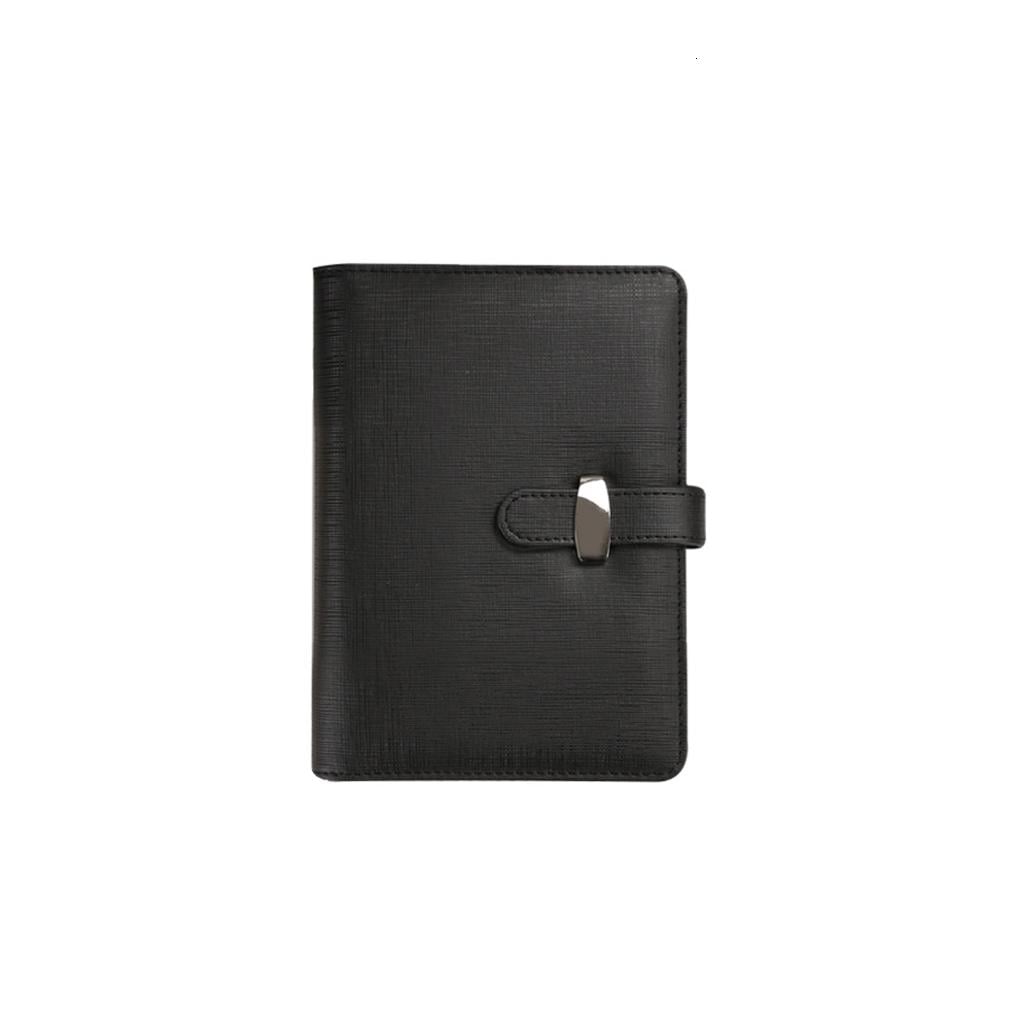 Giaone Hardcover Notebook 160 Pages Lined Refillable 6 Rings Covers