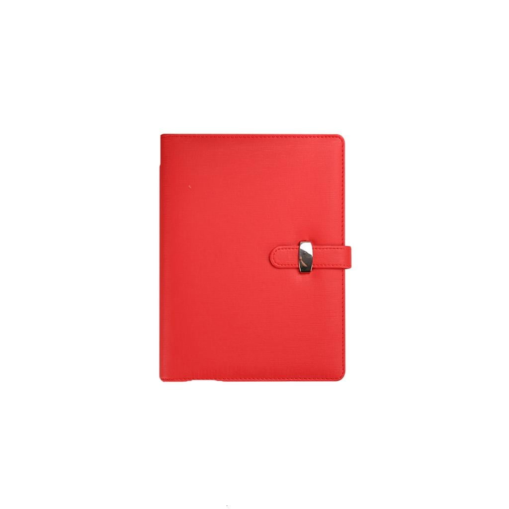 Giaone Hardcover Notebook 160 Pages Lined Refillable 6 Rings Covers