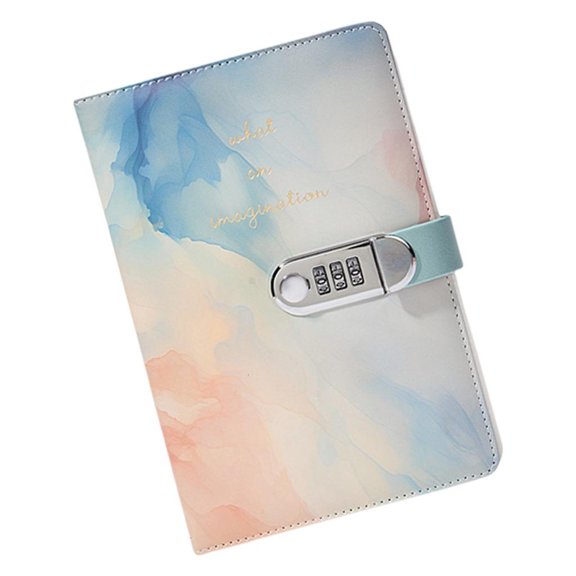 Giaone Hardcover Notebook Planner with Combination Lock Password Diary Lined for Women Notebook with Combination Lock Password Planner Lockable Lined Diary
