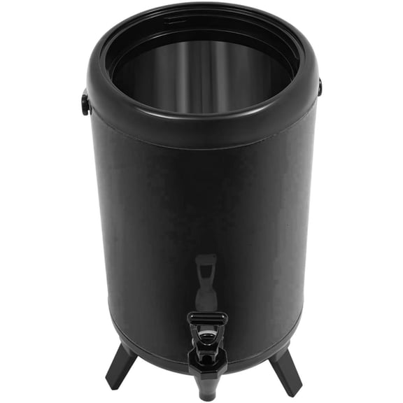 Giaone Hot or Cold Beverage Dispenser Double-Layer Milk Teas Bucket Drink Container