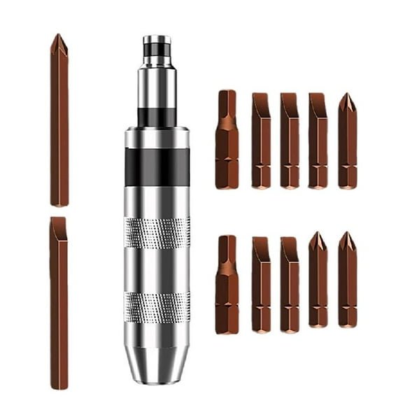 Giaone Impact Screwdriver for Rusted Screws Extractor For Loosening Bolt Removers Screw Fastener Screwdriver Kit