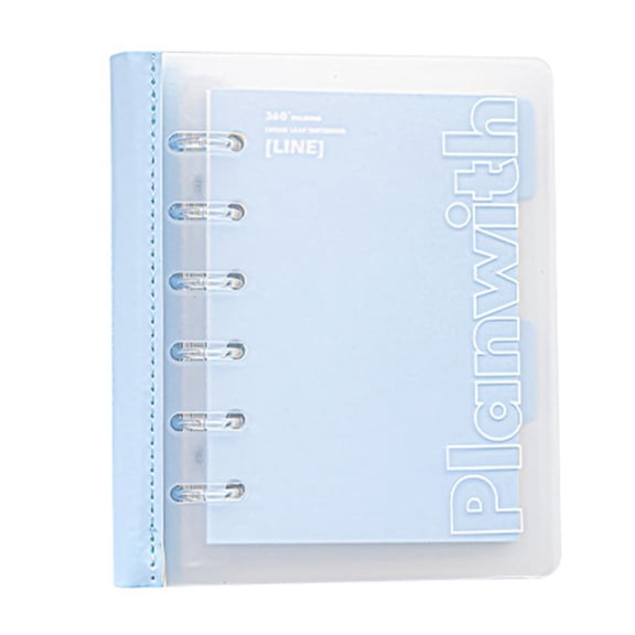 Giaone Interchangeable Rings Binder Notebook For Students and Professionals A7 Size
