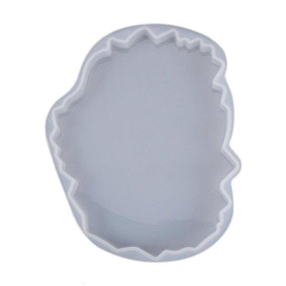 Giaone Irregular Wave Mug Pad Resin Casting Silicone Mold Crystal Agate Coaster Mold