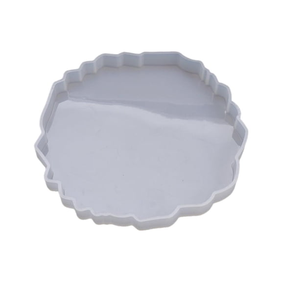 Giaone Irregular Wave Mug Pad Resin Casting Silicone Mold Crystal Agate Coaster Mold