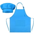 thumbnail image 1 of Giaone Kids Baker Uniform Costume Accessories Cooking Baking Painting Chef Hat Apron, 1 of 20