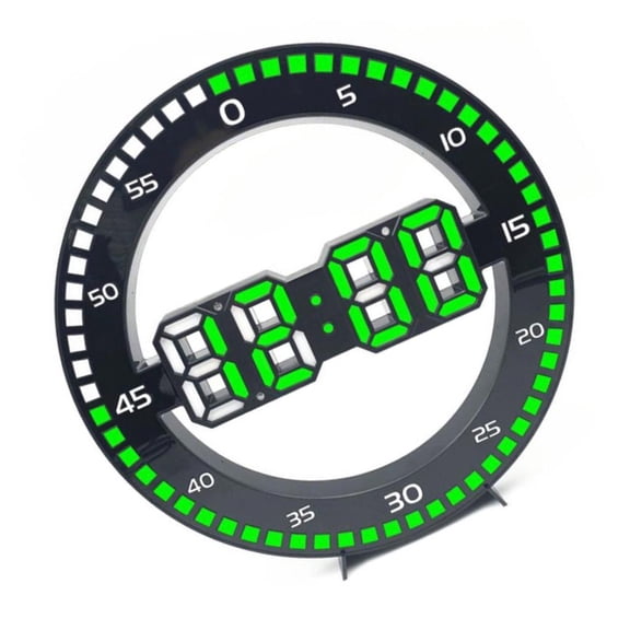 Giaone LED Display Wall Clock Precise Timing Device For Home Or Office Environment