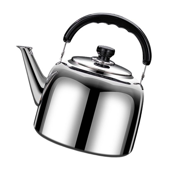 Giaone Large Capacity Teapot Stainless Steel Teas Kettle with Loud Whistling Multipurpose Water Boiler for Stovetop Use