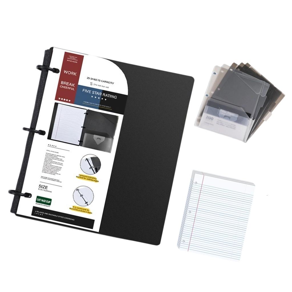 Simple Soft Binder Giaone Light Weight Foldable Plastic Binders Notebook Compacts Design ...