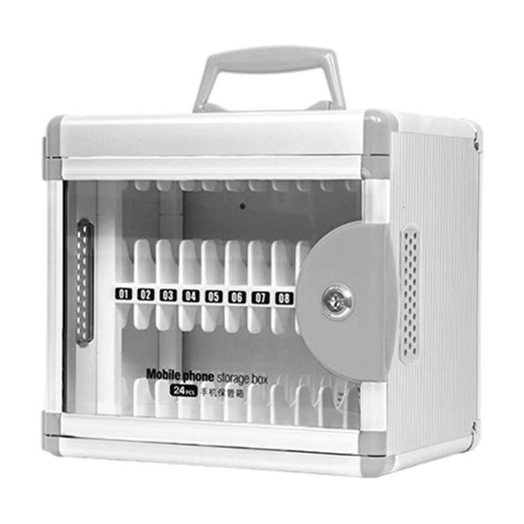 Giaone Lockable Phone Storage Box for Shared Workspaces and Study Area