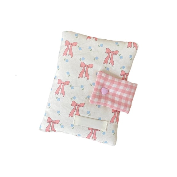 Giaone Lovely Bows Book Cover Flower Print Notebook Cover For Journals Diaries