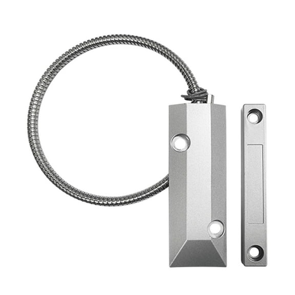 Giaone Magnetic Door Window Contact Sensor Alarm Wireds Metal Security Burglars Alarm