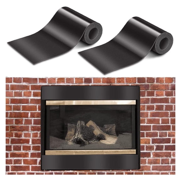 Giaone Magnetic Fireplace Draft Stopper Set of 2 Energy Saving Fireplace