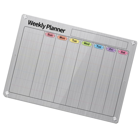 Giaone Magnetic Fridge Calendar Board Weekly Monthly Calendar for Kitchen Fridge