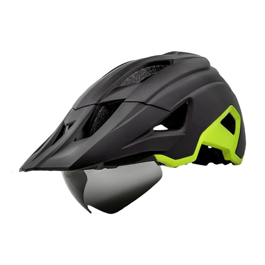 Giaone Magnetic Snap Visors Bike Helmet Lightweight PC with Rechargeable LED