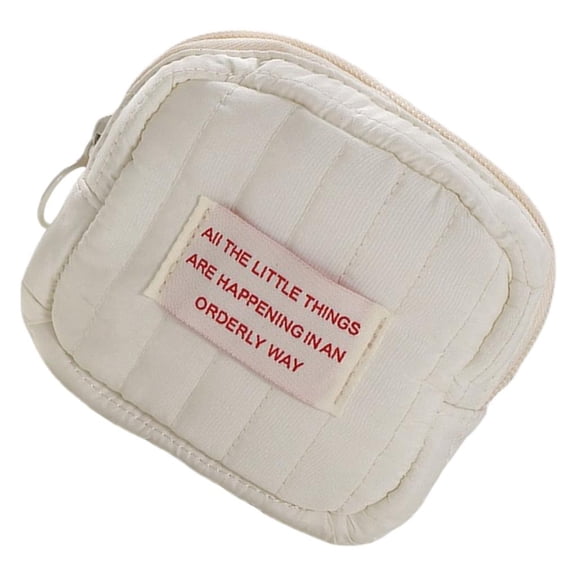 Giaone Square Makeup Bag Korean Styles Cosmetic Bag Toiletry Bag Aesthetic Wash Bag