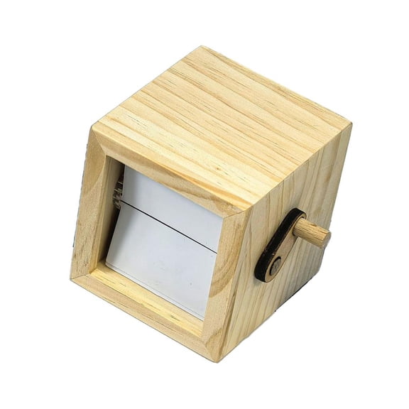 Giaone Manual Photo Flipbook 16 Page Wooden Display Frame Picture Album Memory Gift