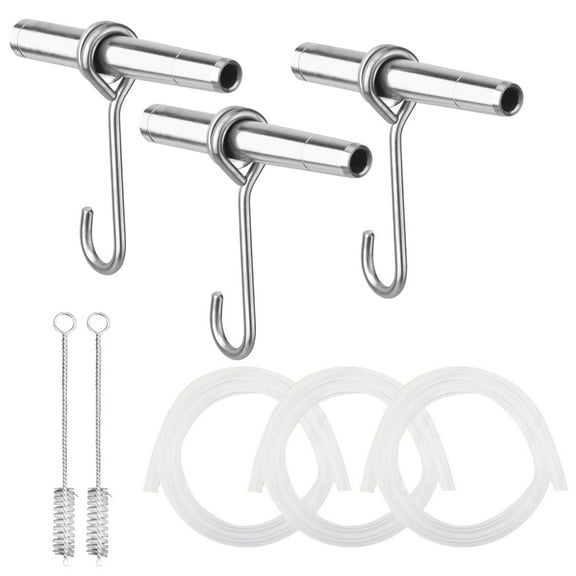 Giaone Maple Syrup Tapping Set Stable Maple Syrup Set Includes Stainless Steel Tap Food Grade Tubing And Cleaning Brushes