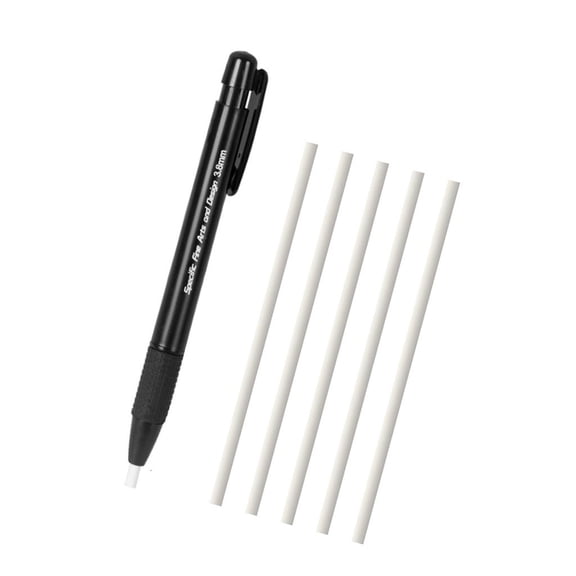 Giaone Mechanical Eraser For Artists Students Includes 5 Refills 3.8mm Fine Point