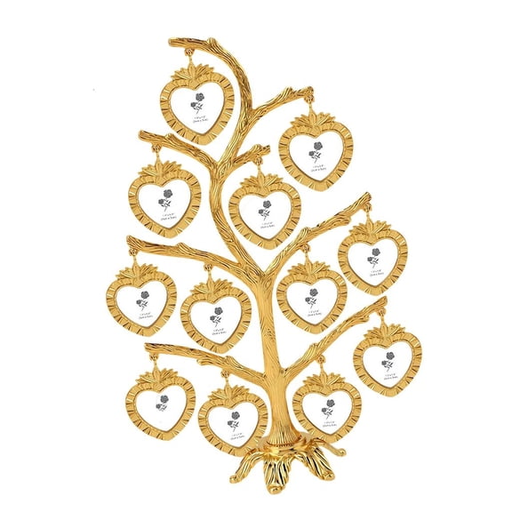 Giaone Metal Family Photo Frame Family Tree with Hanging Picture Frame Home Decors