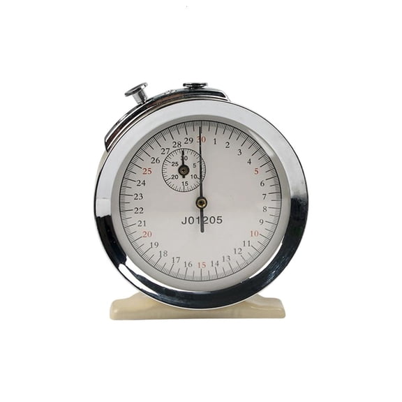 Giaone Metal Timer Mechanical Stop Clock for Classroom Teaching Physics Experiments