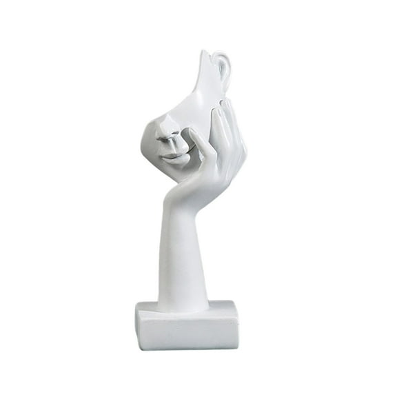 Giaone Modern Face Sculpture Unique Home Decor Accent Perfect for Living Room Desk or Display Cabinet