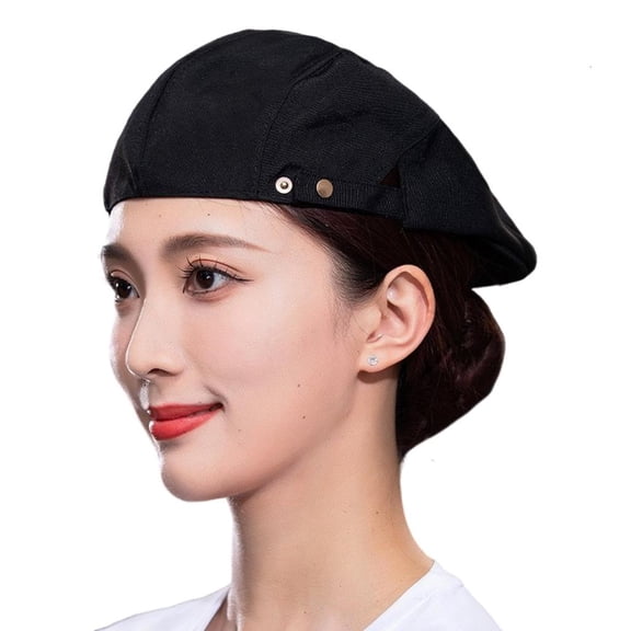 Giaone Modern Food Service Beret Sweat Absorbing Headgear For Front House Teams