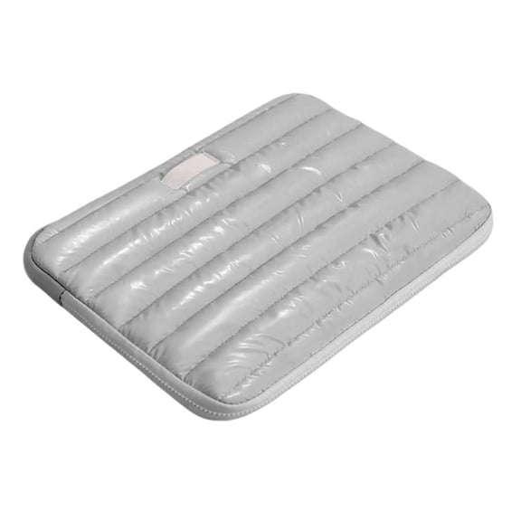 Giaone Quilted Laptop Sleeve For 13 14 Inch Devices Stylish Protective Cover Case