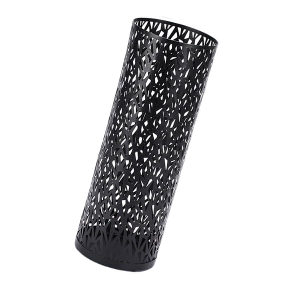 Giaone Modern Umbrella Holder with Hollowout Pattern Designs Strong Metal Umbrella Stand for Entryway Home Offices Accessory