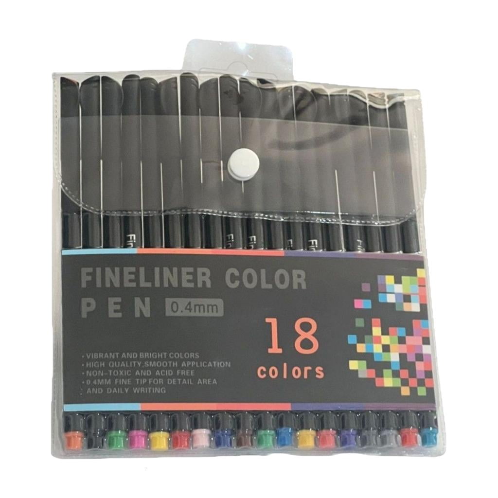 Giaone Multicolored Gel Pen Assorted Color Journaling Pen Colorful Drawing Pen 0.4MM