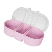 Giaone Pack of 3 Multiple Purpose Elastomer Food Canisters for Kitchen Quests and Travel Demands