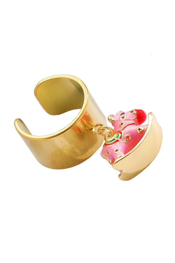 Perfect Option Rocking Horse Inspired Pendant Rings for Teens on Birthdays Holidays and Celebrations