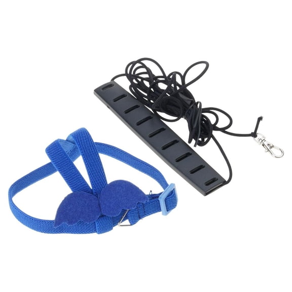 Giaone Pet Training Supplies Elastic Harness Leash Flying Rope for Budgies Parrots