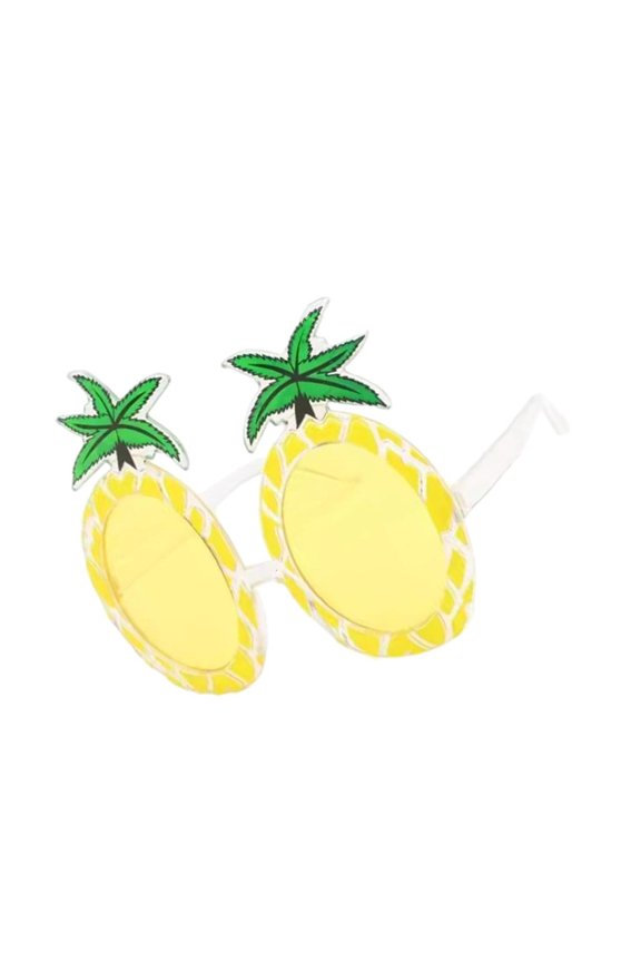 Pineapple Frame Sunglasses Popular Fruit Theme Eyewear Carnival Accessory