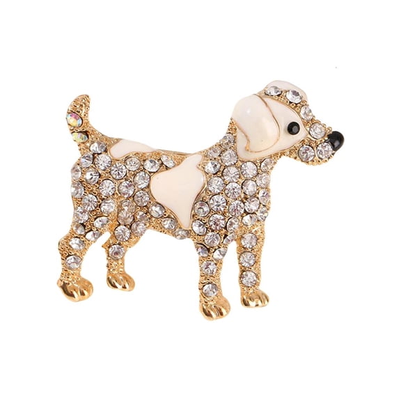 Giaone Sparkling Brooch Collection Featuring Dog Stylish Suit Accessories