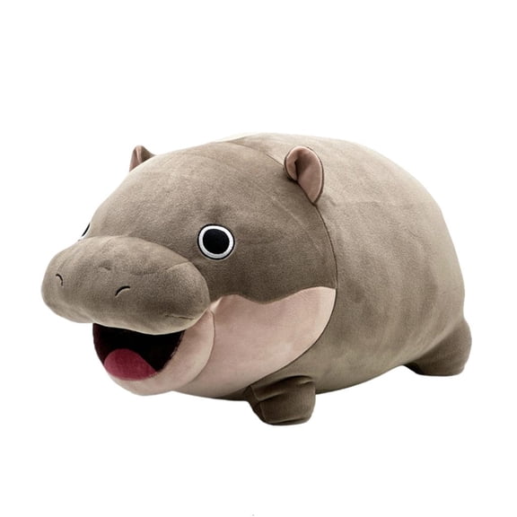 Giaone Plushes Hippopotamus Toy Stuffeds Pygmy Hippoes Plushes Pillow for Ages