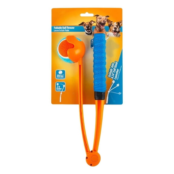 Giaone Portable Dog Ball Thrower Foldable Plan For Remote Throws And Pet Exercise