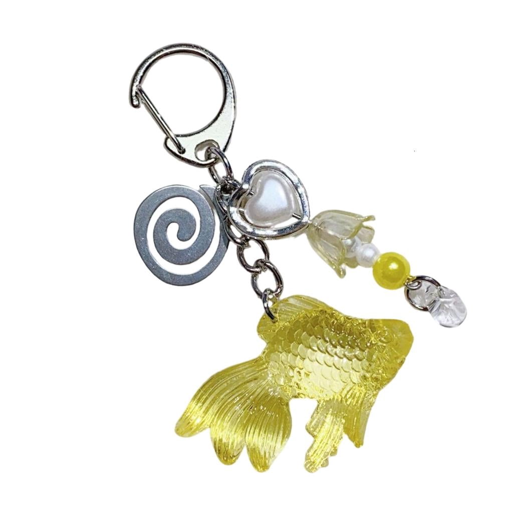 Giaone Portable Keychain Featuring Auspicious Fish Symbol FromPlastic ...