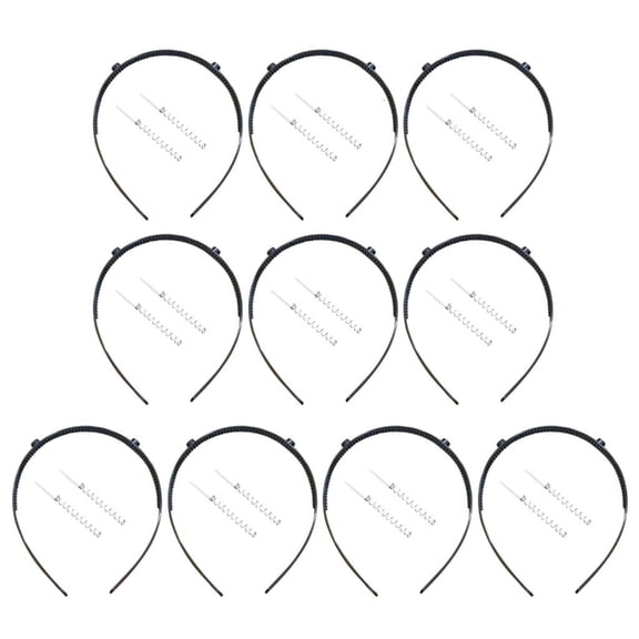 Giaone Practical Lightweight Plastic Headbands For Crafting And Personalization