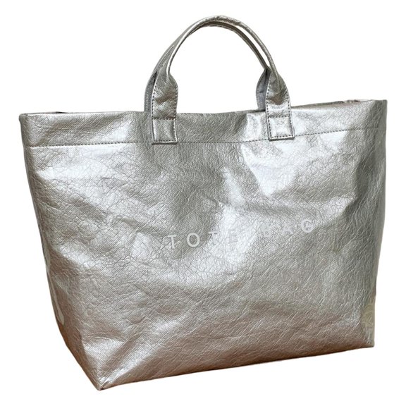 Giaone Creative Kraft Paper Bag Large Capacity Handbag Spacious for Various Occasion