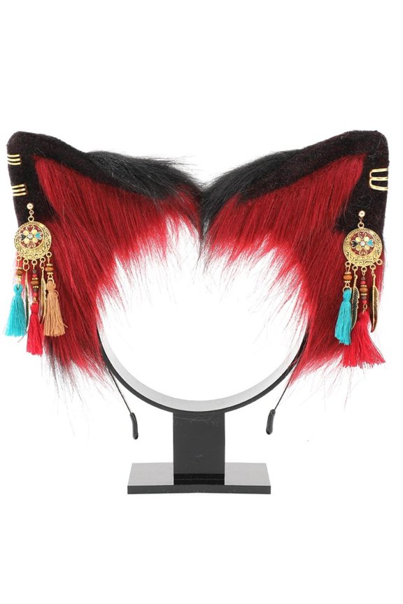 Punk Style Cat Ears Shape Hair Hoop Party Woman Taking Photo Headpiece