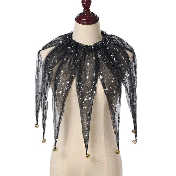 Giaone Quick Wear Clown Neckpiece Lightweight Nylon For Layered Looks