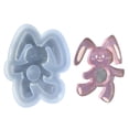 thumbnail image 1 of Giaone Shiny Glossy Silicone Decor Molds Rabbit Ornament Keychain Mold DIY Pendant, 1 of 9