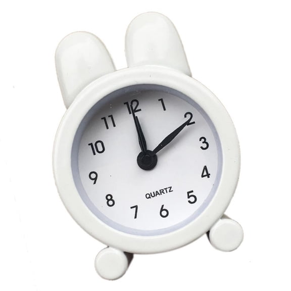 Giaone Bunnys Alarm Clock Quiet Desk Alarm Clock for Children and Teens Adds