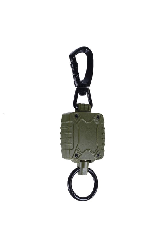 Retractable Keychain 23'' Steel Retractable Cord Heavy Duty Badge Holder Reel