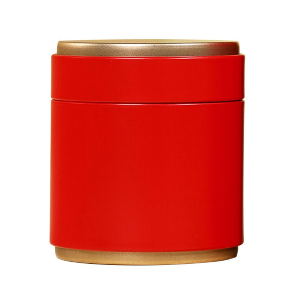 Key Tea Can Giaone Round Tea Container Tin Can Metal Tea Cans Sealing Tea Cans ...