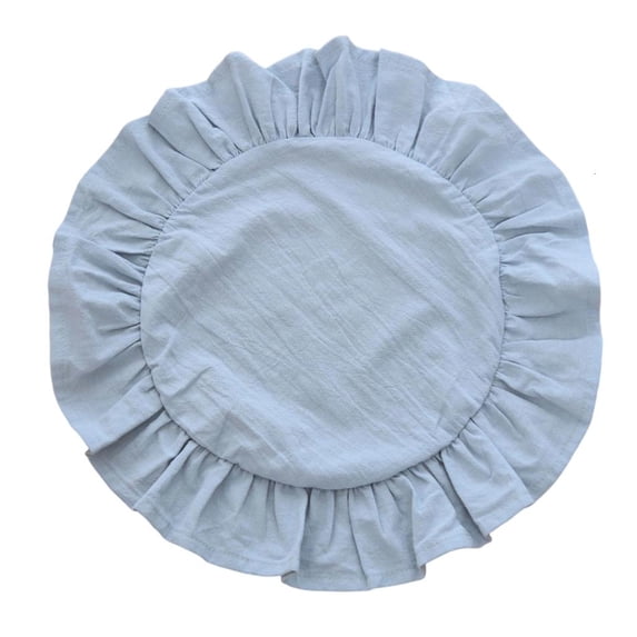 Giaone Ruffled Placemat Round Designs Daily Use