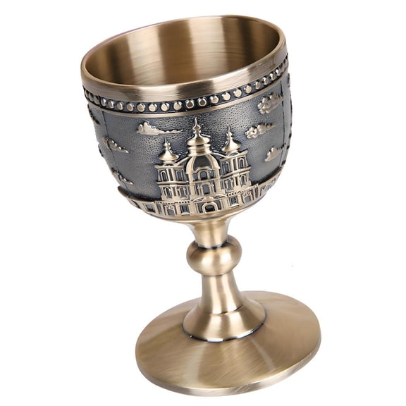 Giaone Russian Designs zincs Alloy Goblet for Fine Liquor Elegant White Wine Goblet For Cocktails Enthusiasts