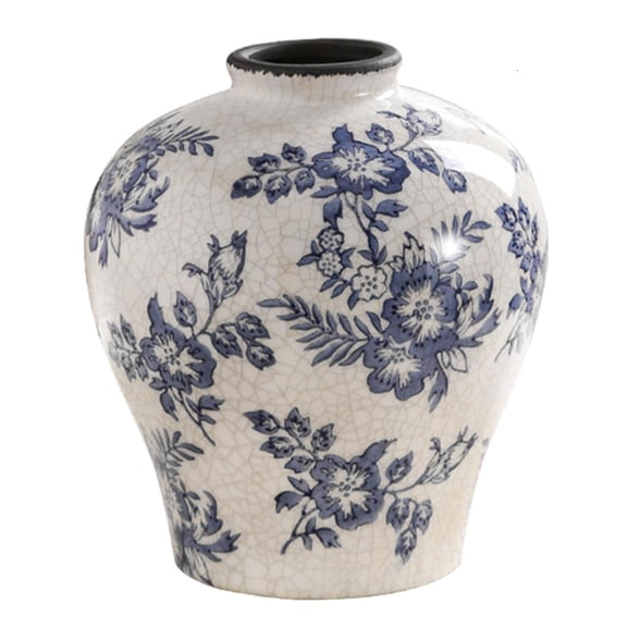 Giaone Rustics Ceramic Flower Vases Farmhouses Pottery Vases Decorative Vase for Centerpieces Home Decors Housewarming