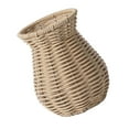 thumbnail image 1 of Giaone Rustics Woven Table Vase Rattan Vase for Dried Flower Arrangements, Light weights Home Decors Modern Rattan Texture Vase, 1 of 19